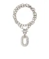 Rabanne Iconic Xl Chain-link Crystal-embellished Necklace