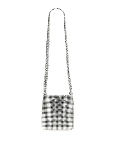 RABANNE BOLSA BANDOLERA - PLATA