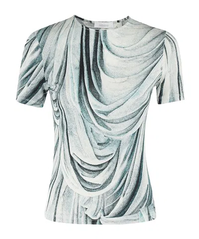 Rabanne Item O-neck Short-sleeved T-shirt In White
