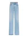 Rabanne Flared Jeans In Lavado Oscuro