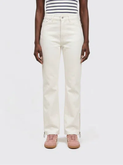 Rabanne Jeans  Woman Color Ivory In White