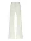 Rabanne '1969' Flared Leg Jeans In White