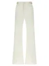 Rabanne '1969' Flared Leg Jeans In White