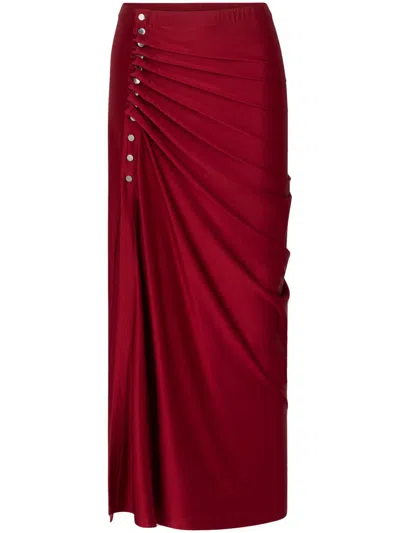 RABANNE JERSEY MAXI SKIRT