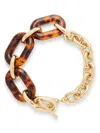 Rabanne Oversize Tartaruga Necklace In Gold