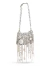 Rabanne 1969 Nano Judy Blane Bag In Silver In Silver