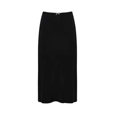 Pre-owned Rabanne Jupe Mid Lenght Skirt 'black' | Women's Size 34