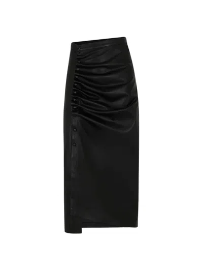 Rabanne Jupe Mid Length Skirt In Black