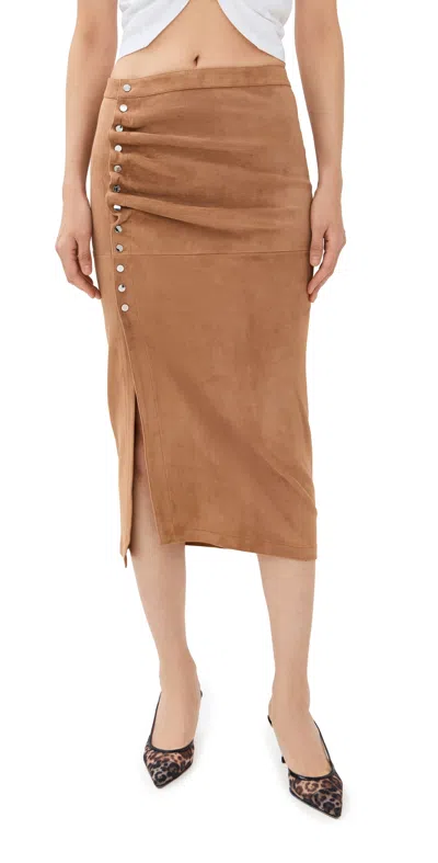Rabanne Jupe Skirt New Caramel