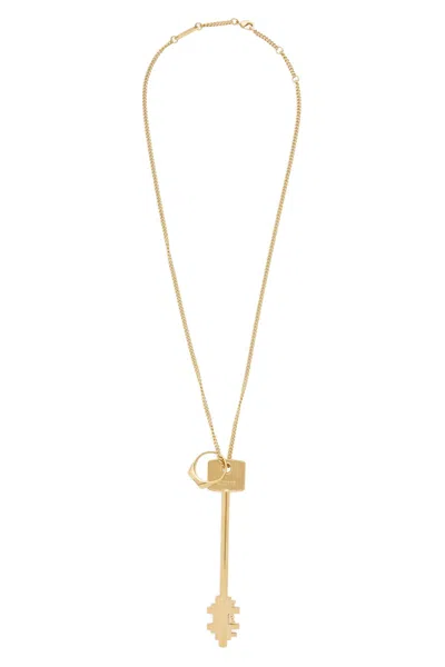 Rabanne 'key' Necklace In Gold