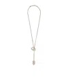 Rabanne Key-ring Pendant Necklace In Gold