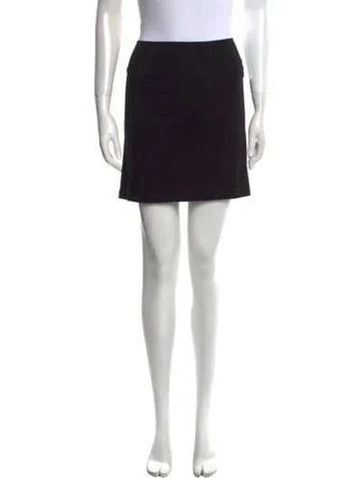 Pre-owned Rabanne Knee-length Skirt In Black