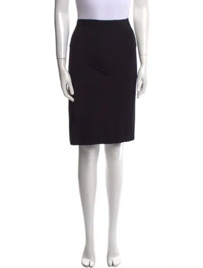 Pre-owned Rabanne Knee-length Skirt In Black