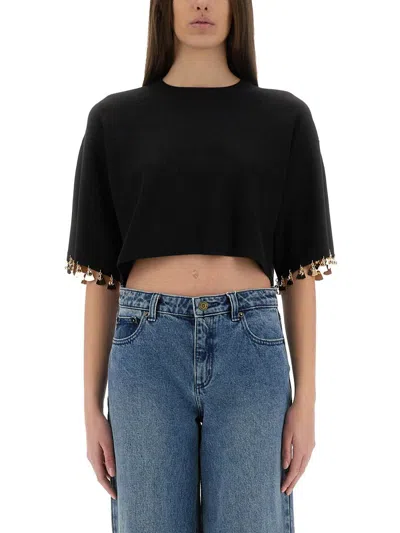 Rabanne Knit Crop T-shirt