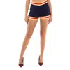 Rabanne Knitted Striped Pantalon Shorts