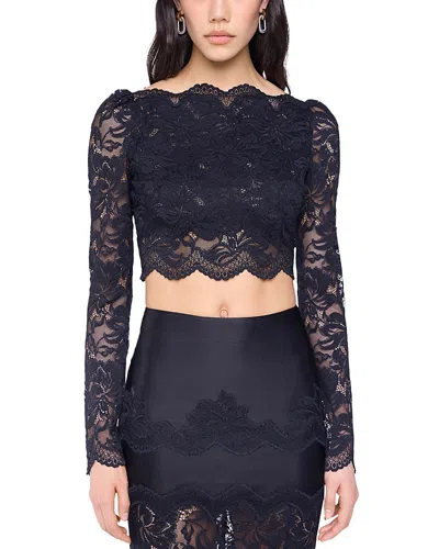 Rabanne Lace Crop Top