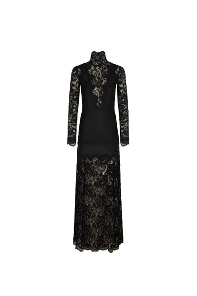 RABANNE LONG SLEEVE LONG DRESS