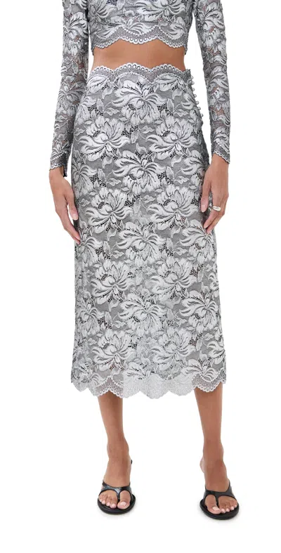 Rabanne Skirts In Gray