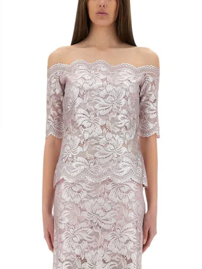 RABANNE RABANNE LACE TOP