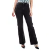 Rabanne Ladies Black 1969 Cotton Straight-leg Jeans In Animal Print