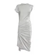 Rabanne Robe Mid Lenght Dress In Silver