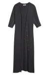 Rabanne Layered Look Wool Blend Sweater Dress