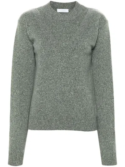 Rabanne Layered Sweater In Green