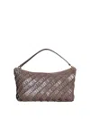 Rabanne Leather Bag Shoulder Bag In Gray