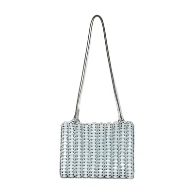 Rabanne Shoulder Bag  Leather Blue