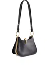 Rabanne Leather Crossbody Bag In Black
