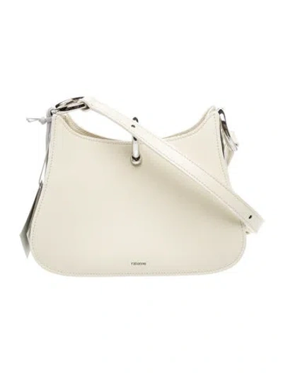 Pre-owned Rabanne Leather Shoulder Bag W/ Tags In Neutral