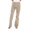 Rabanne Leopard Natural Movida Printed Flared Jeans In Multi