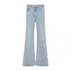 Rabanne Flared High-waisted Blue Denim Jeans
