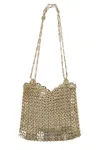 Rabanne Light Gold 1969 Bag In Gold