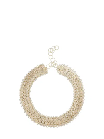 Rabanne Light Gold Metal Discs 1969 Jewel Belt 