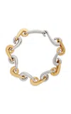 Rabanne Link Necklace In Gold