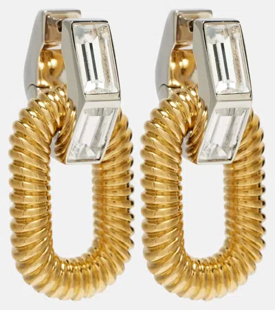 Rabanne Link Xl Drop Earrings In Gold