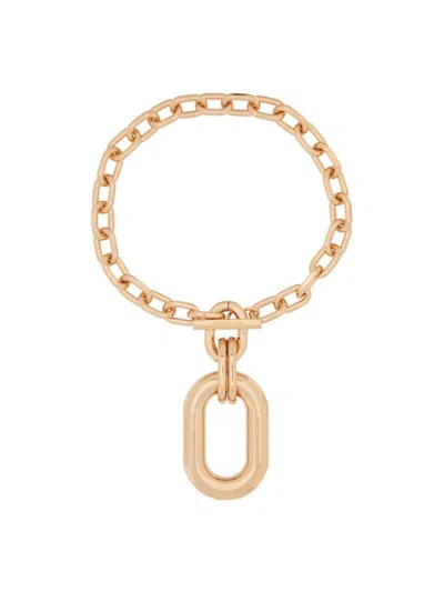 Rabanne Link Xl Necklace In Pink