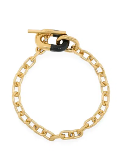 Rabanne Link-chain Toggle-fastening Bracelet In Gold