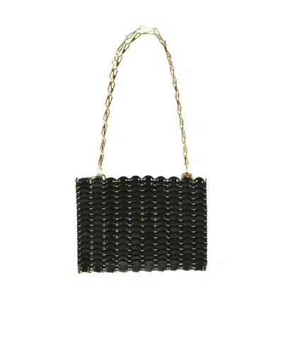 Rabanne Logo Black Gold