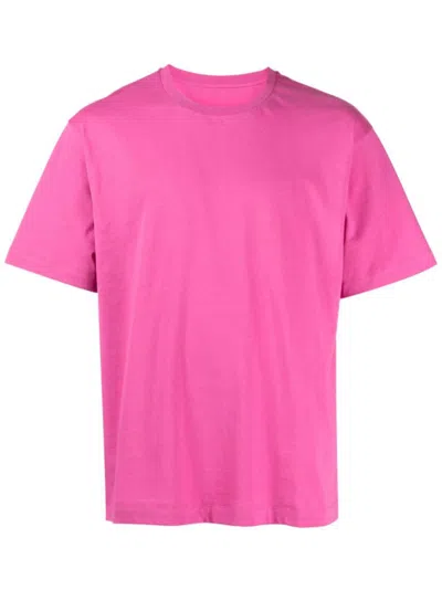 Rabanne Logo-print T-shirt In Pink