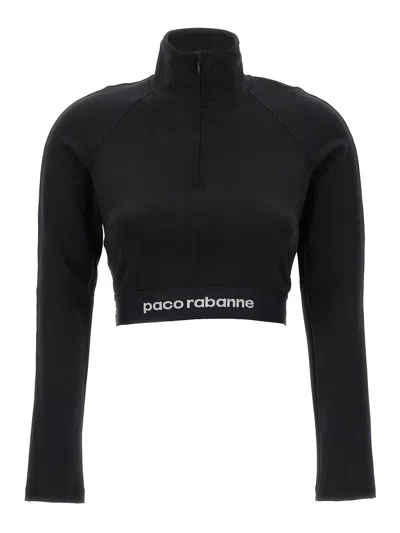 RABANNE TOP - NEGRO