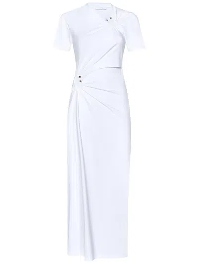 Rabanne Long Dress In White