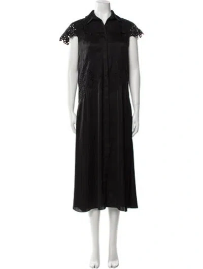 Pre-owned Rabanne Long Dress In Black