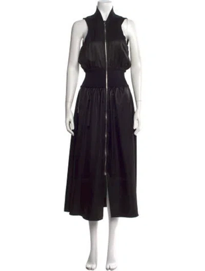 Pre-owned Rabanne Long Dress In Black
