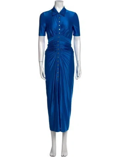 Pre-owned Rabanne Long Dress In Blue