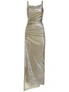 Rabanne Dress Paco  Woman Color Gold In Golden