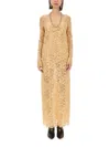 Rabanne Women's Long Dress With Sequins