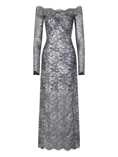 RABANNE RABANNE LONG LACE DRESS