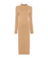 Rabanne Chain-embellished Dress In Nude